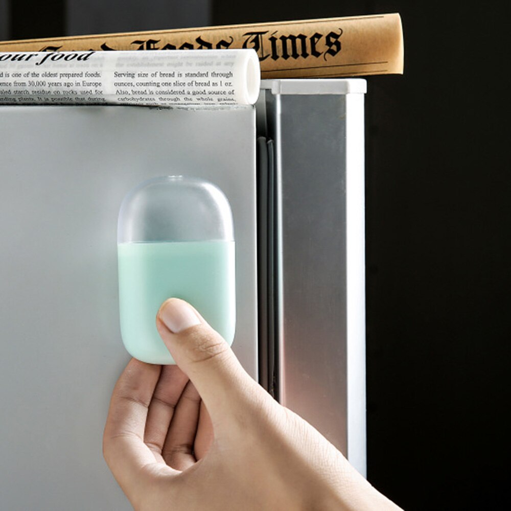 Magnetisk tandstikker køleskab tandstikkerholder beholder husstandsbord tandstikker opbevaringsboks hjem tandstikker dispenser