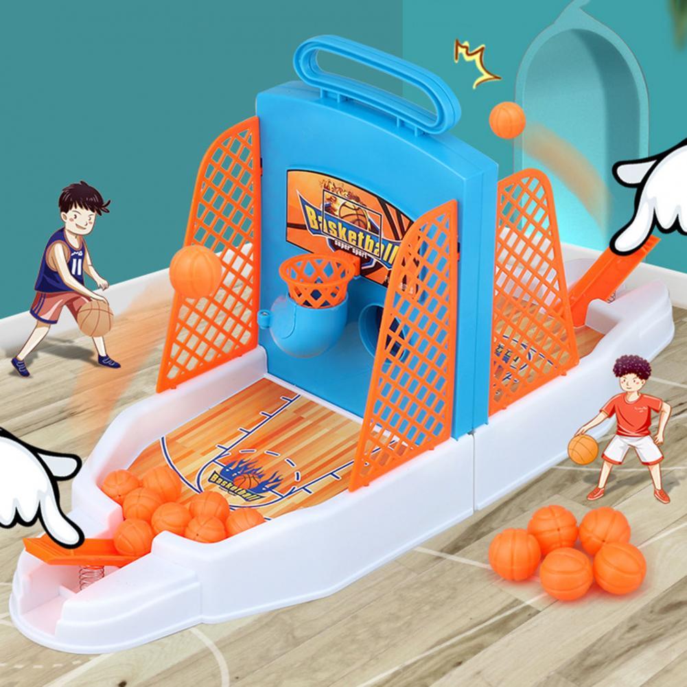 Enkele/Dubbele Spelen Desktop Vinger Ejectie Basketbal Schieten Speelgoed Ouder-kind Spel Voor Kinderen