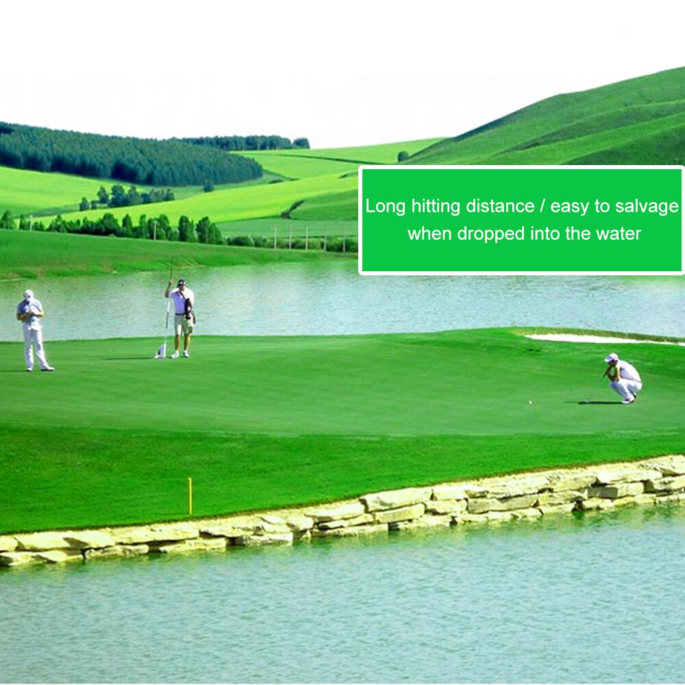 10Pcs/Lot Floating Golf Balls Floater Ball Float Water Range Golf Practice Ball Two Piece Ball