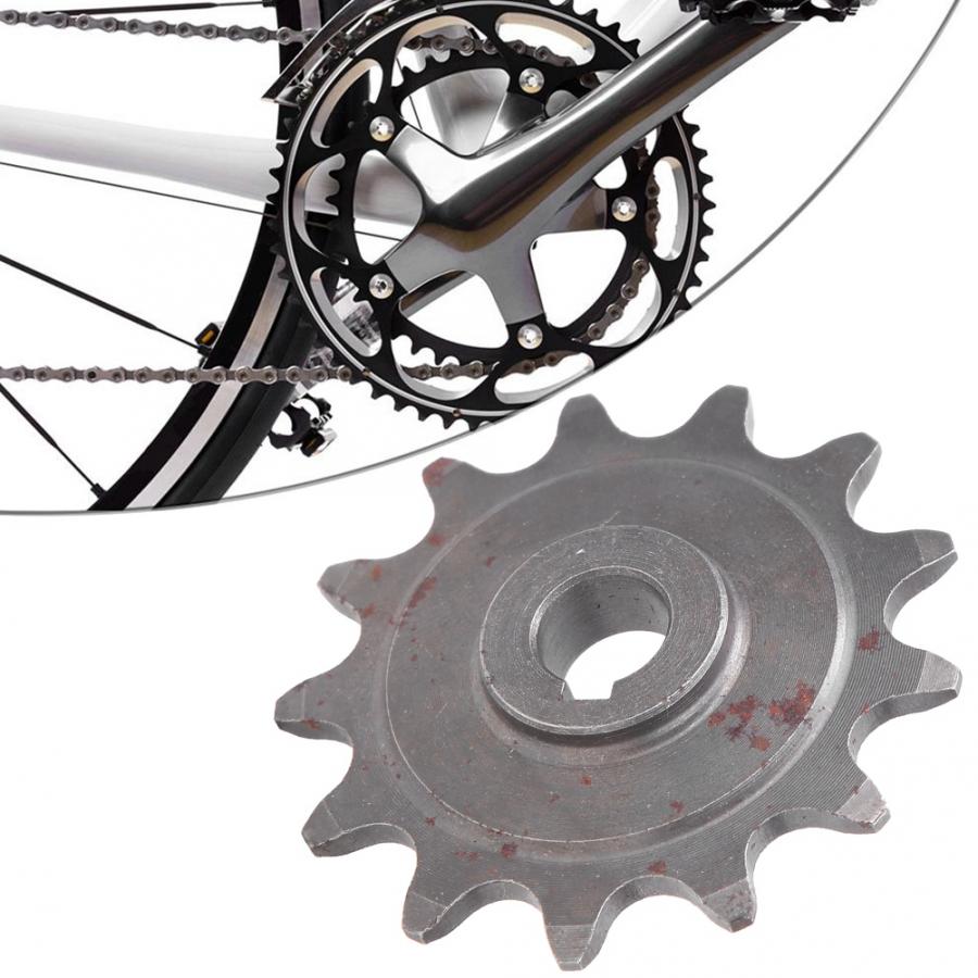 Plato de bicicleta piñón de 13 dientes Universal Motor cadena y rueda de bicicleta piñón de 13 dientes para piezas de bicicleta normal