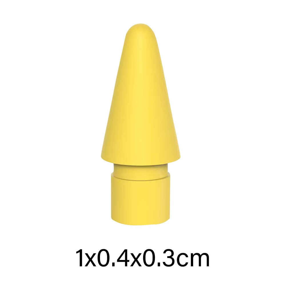 Punta de lápiz de repuesto, punta de lápiz Stylus, punta de repuesto para Apple iPad, Gen 1/2, punta de escritura: YELLOW