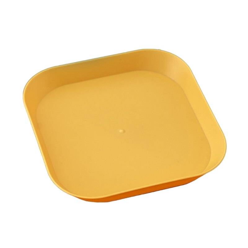 5 Inch Pp Vierkante Diner Schotel Groente Fruit Cake Dessert Snacks Serveren Plaat P82C: YL