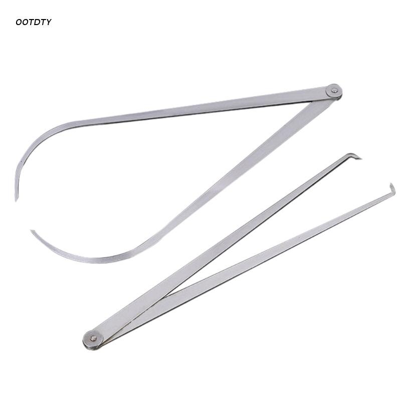 Stainless Steel Joint Calipers Measuring Tool Set Inside Outside Calipers 1 Pair: 250mm