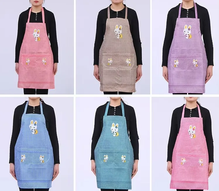 Nueva de delantal con pechera de mezclilla de lona gruesa, cocina, taller, delantal de trabajo pesado para hombres y mujeres, accesorios de cocina para el hogar: Gris claro