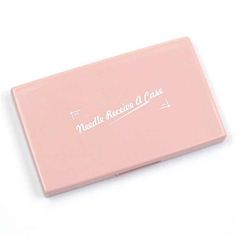 1Pcs Magnetic Needle Storage Box Manual DIY Inserting Needle Plastic Needle Embroidery Rectangle Organizer Display Container