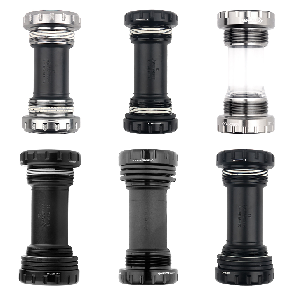 PROWHEEL RBB68/BB68/MBB73/BB73 soporte inferior de bicicleta MTB/carretera Hollowtech rodamiento para 68MM 68/73MM Shimano manivela BB