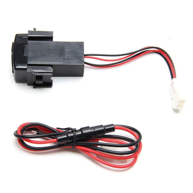 Dual USB Ports Dashboard Fast Charger 2.1A 5V For NISSAN Teana Sylphy Damom