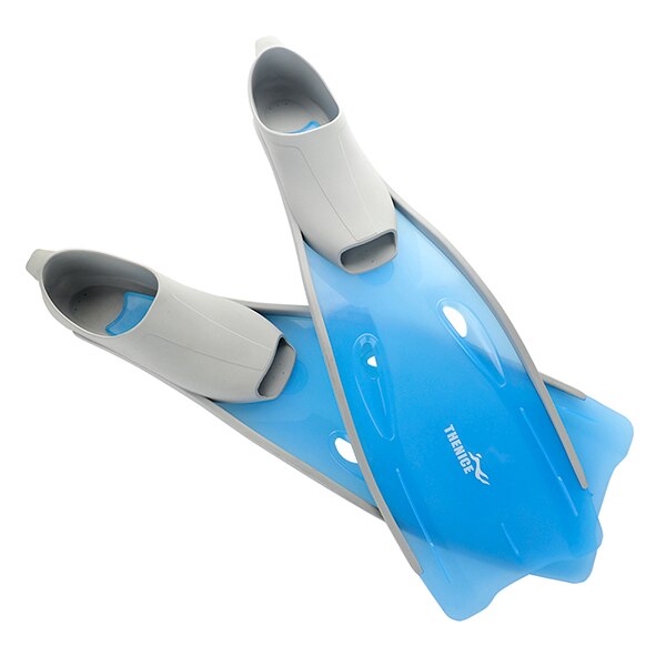 Aletas de esnórquel para buceo para adultos, profesionales, flexibles y cómodas, para natación con aletas, deportes acuáticos: blue / M