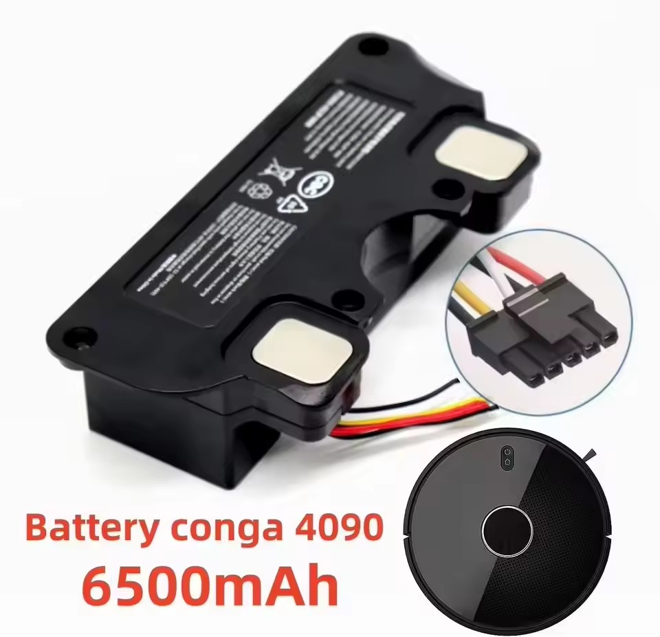 CECOTEC CONGA 4090 4490 4590 4690 accesorios de Robot aspirador herramienta de repuesto nueva actualización batería de repuesto de 12800mAh