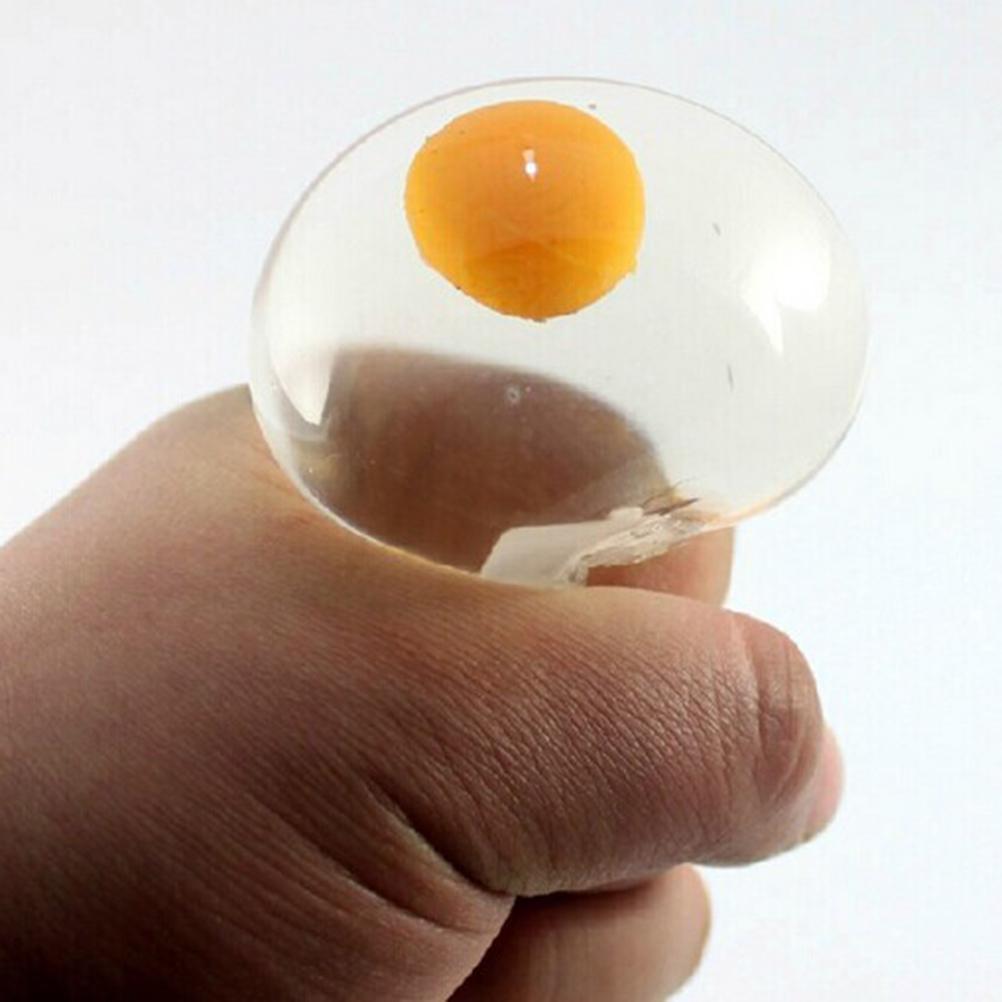 Stress Relief Toys Anti Stress Ball Venting Balls Novelty Fun Splat Eggs Squeeze Stresses Reliever Toys Christmas Party