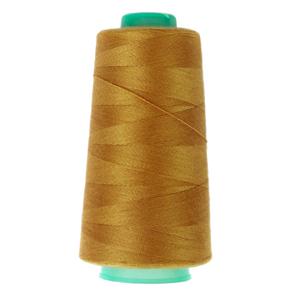 1 pack  of 3000 yard spolar sytråd all ändamål polyester overlock kon för klädsel, duk, draperi, pärlor, quiltning