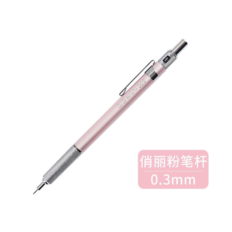 Lápices mecánicos Sakura, lápiz de dibujo bocetos, Oficina, Papelería, Material Escolar, lápices mecánicos de Metal, varilla de 0,3/0,5mm, XS-303: 0.3mm pink