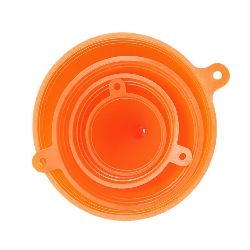 4 st plast tratt set för bil olja gas och vätskor auto hem kök funktion plast tratt droship