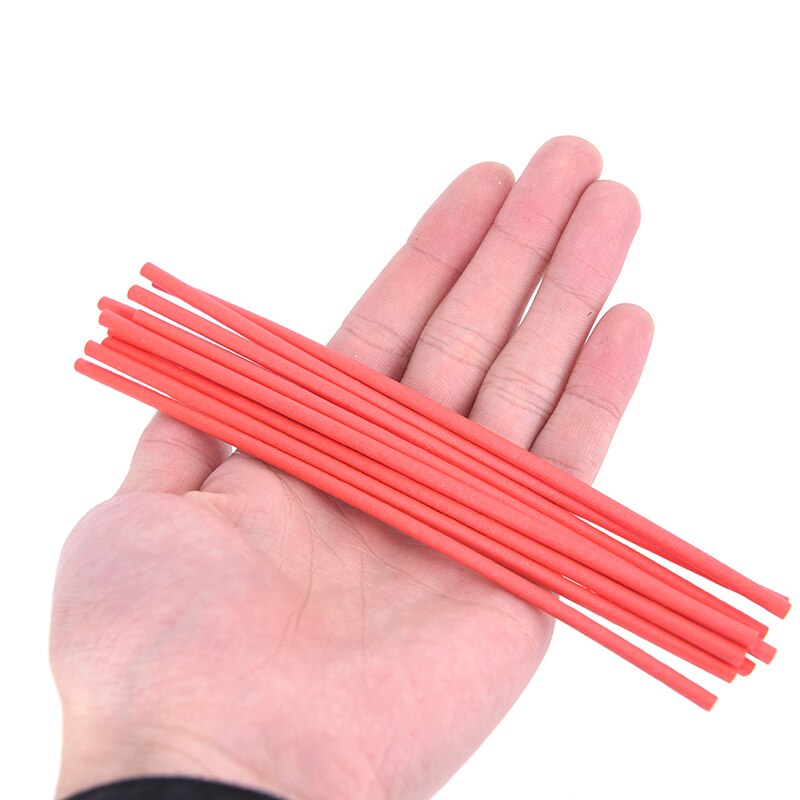 10Pcs High Density Foam Cylinder With Central Hole Fishing Float DIY Making Tool