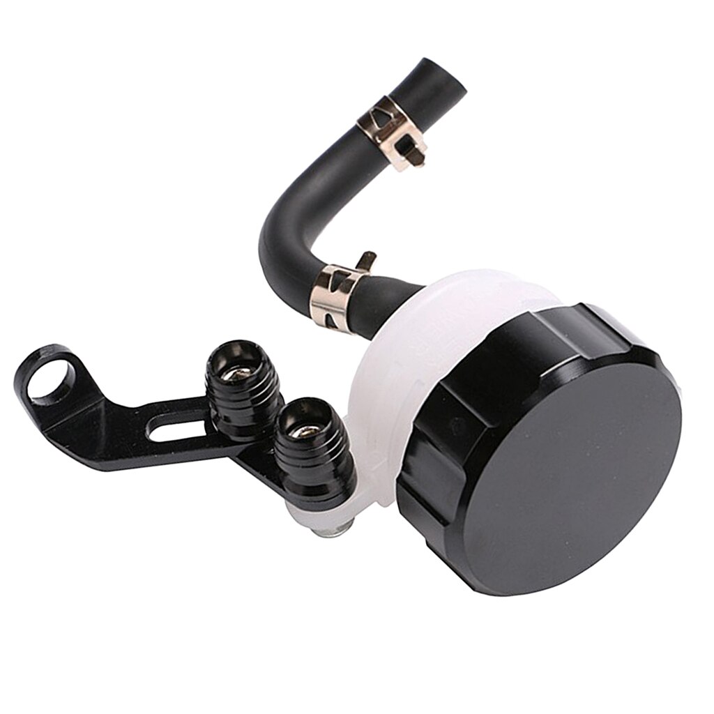 Réservoir de frein universel pour moto, cylindre de frein avant et arrière, embrayage avec coupelle d&#39;huile: Black
