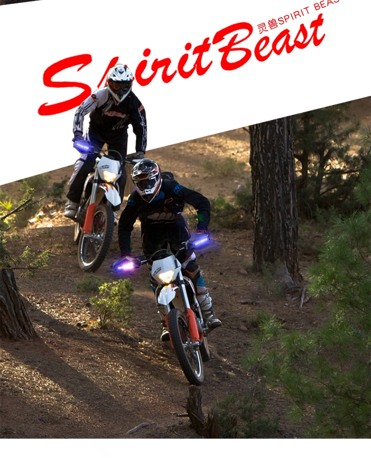 Moto Paramani Deflettore Impermeabile Antivento motocross Presa di Protezione SPIRITO BESTIA Universale Parabrezza Cappuccio di trasporto libero