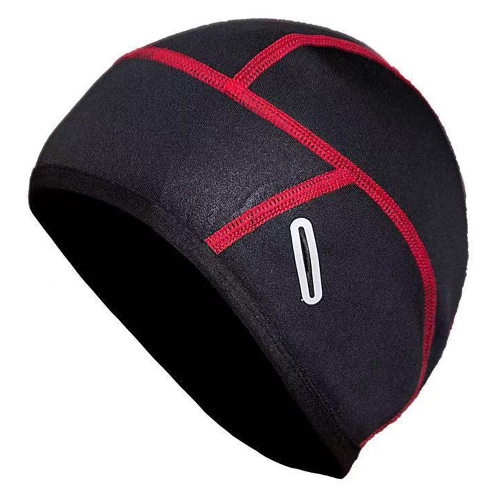 Gorro térmico para ciclismo para hombre y mujer, gorro de invierno a prueba de viento para esquí, correr, esquiar, montar en moto, Mtb, 1 unidad: Rojo