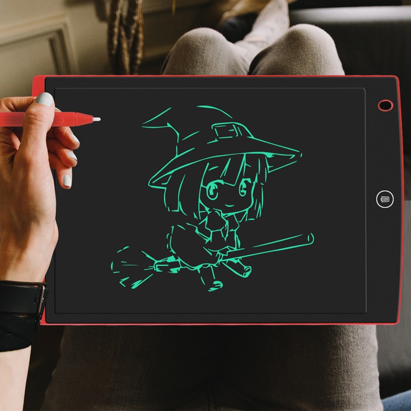 Sunany 12" LCD Writing Tablet Portable ultra-thin Handwriting Pads Writing Board Message Graphics Board for Children