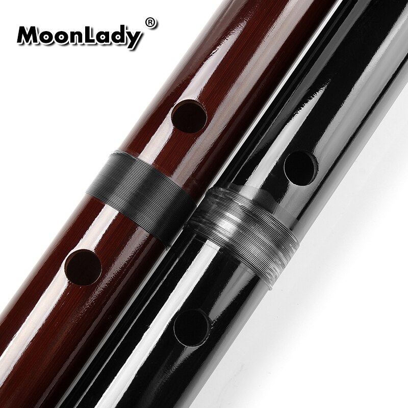 D key flauta de bambu instrumentos musicais de 5 furos, liga auto-fabricada, flauta vertical, instrumento de sopro shakuhai com bolsa