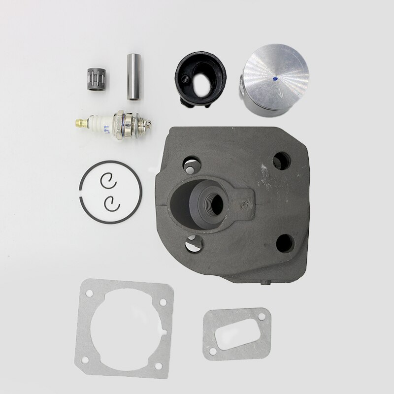 HUNDURE 44mm Cylinder Head Piston Gasket Kit For HUSQVARNA 350 351 353 345 340 346XP Chainsaw Engine Motor Rebuild OEM 537253002