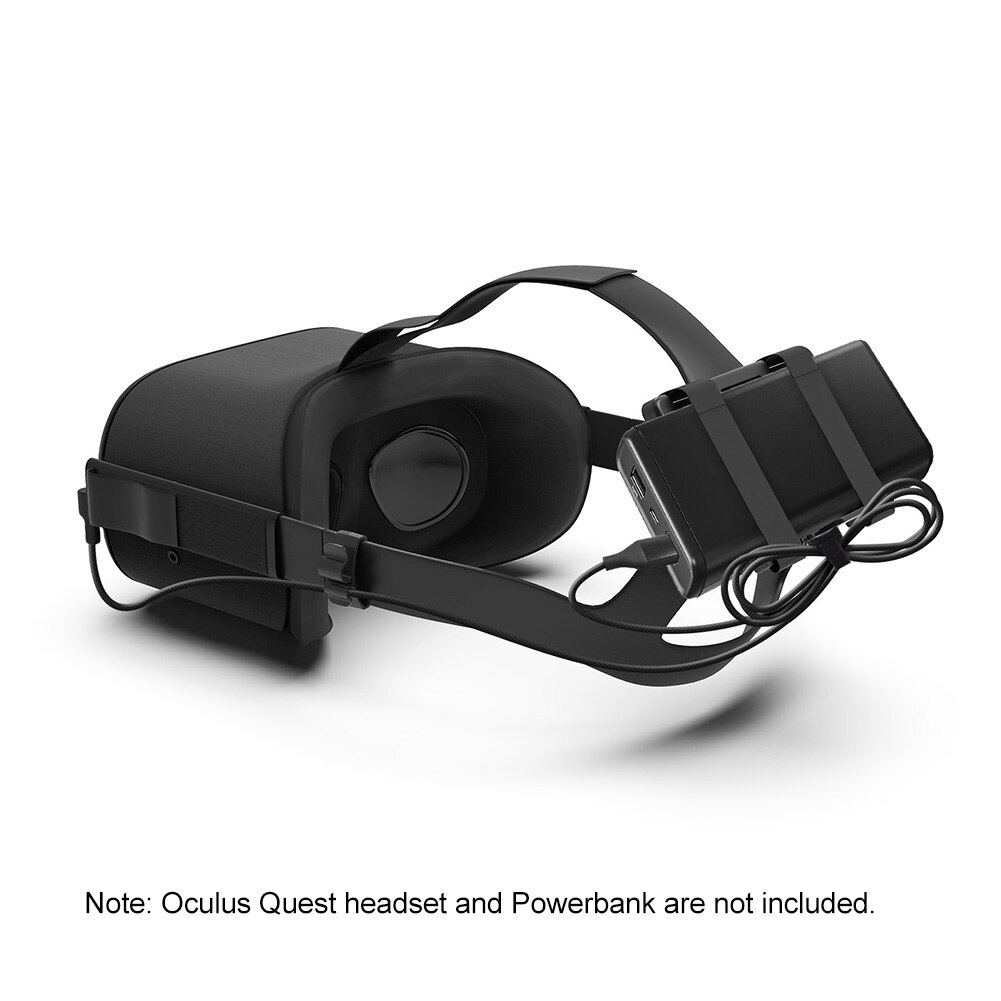 Berg Strap VR Zubehör Befestigung Stand Gaming Mobile Power Power Halterung Batterie Halter Zurück Clip Tragbare Für Oculus Quest