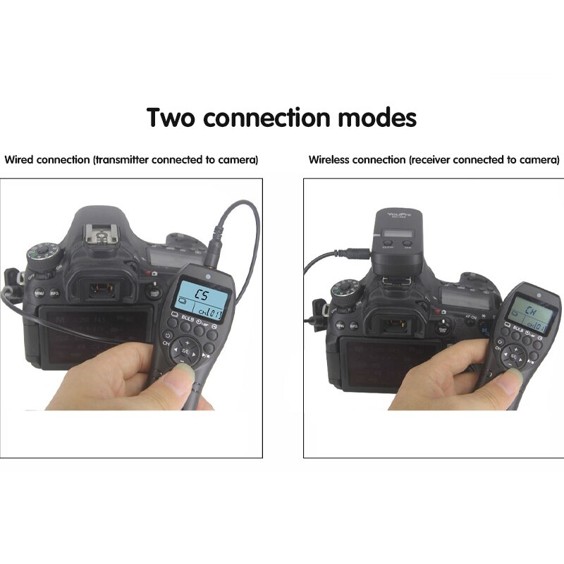 YouPro MC-292/DC2 Timed Shutter Wireless Remote Control for Nikon D750/D7200/D7100/D7000/D610/D600