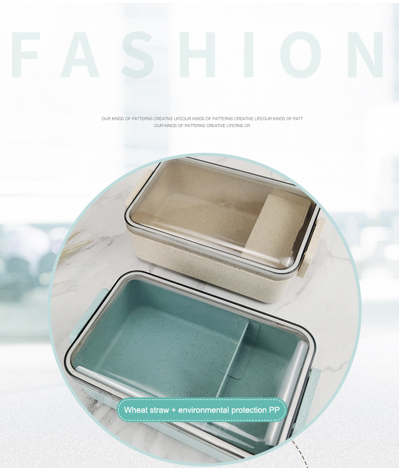 Boîte à Bento de boîte à déjeuner de Rantion pour le travailleur de bureau d'étudiant