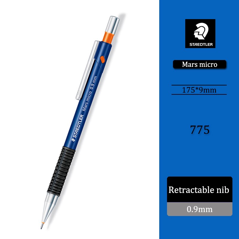 Duitse Staedtler 775 Tekening 0.3 | 0.5 | 0.7 | 0.9 Mechanische Potlood Schrijven En Oefenen Is Niet te Breken De Core: 0.9 mm