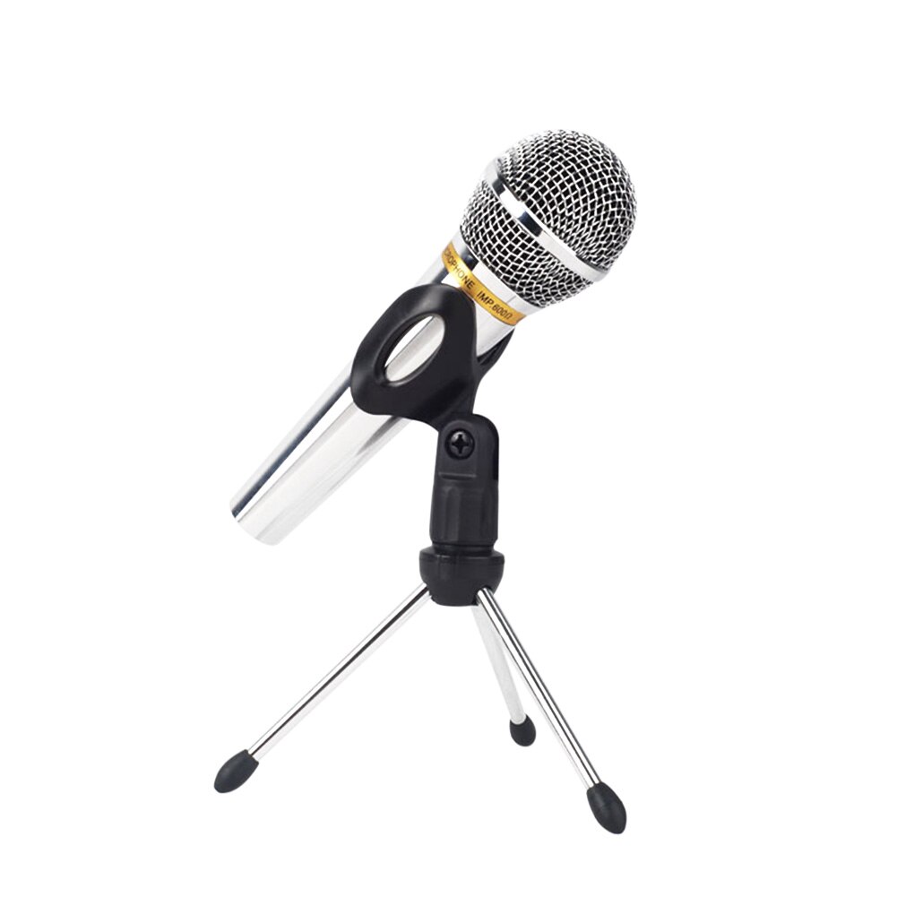 Microphone Mic Stand Tripod Bracket Portable Zinc Alloy Desktop Table Adjustable Holder VDX99