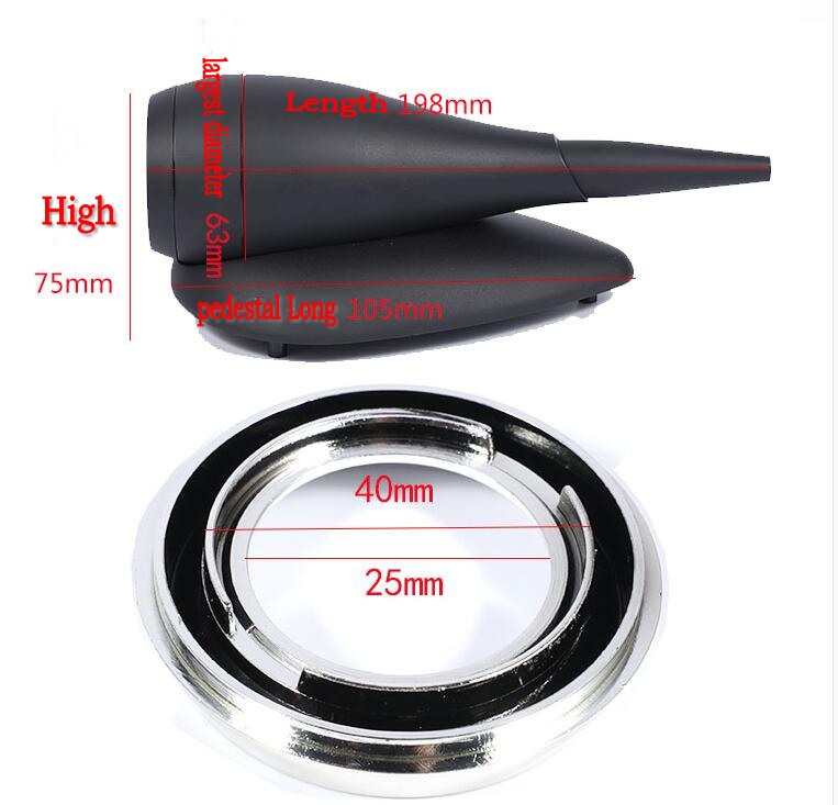 Audio Draagbare Luidsprekers 25 Core 40 Mm Slak Geluid Treble Speaker Diy Hifi Externe Treble Shell Tweeter Holte Doos Thuis theater