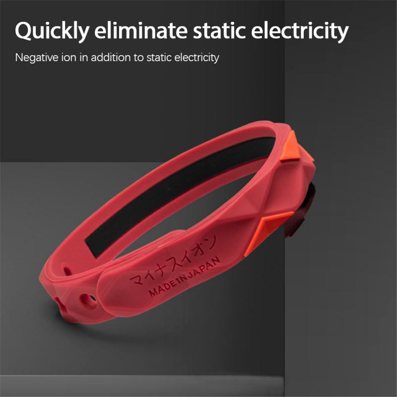 Electrostatic Eliminator Human Body Electrostatic Releaser Wireless Static Elimination Bracelet: 05