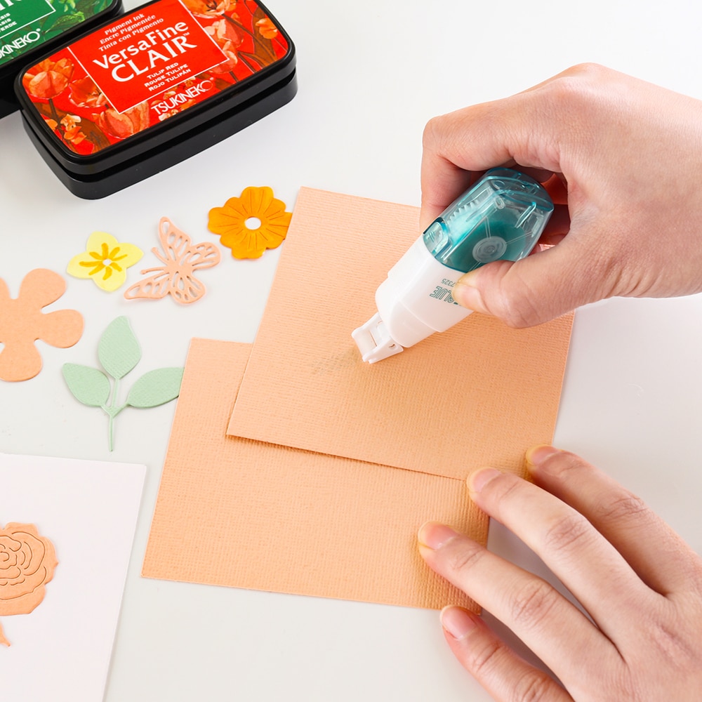 2 tipi di puntini biadesivi nastro riposizionabile corridore/linea solida adesivo nastro adesivo distributore fai da te 26 piedi