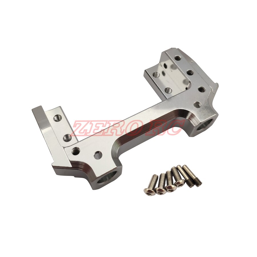 COOL RACING Metal Front Bumper V2 for Axial SCX10 II 90046 90047 90060 RC Cars: Silver