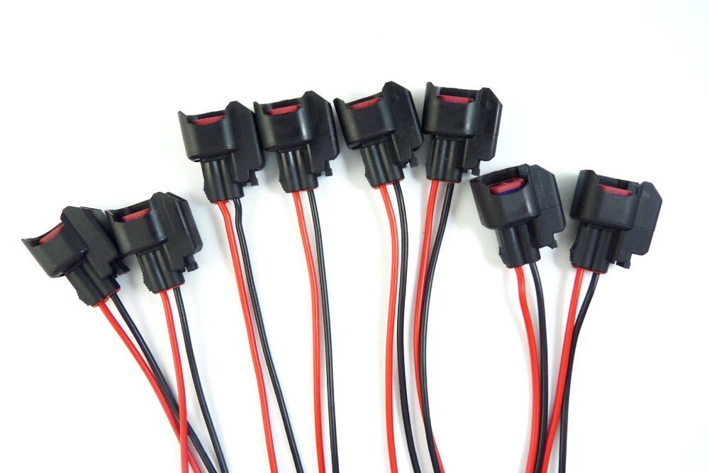 ISANCE Fuel Injection Connectors Connector Pigtail Plug EV6