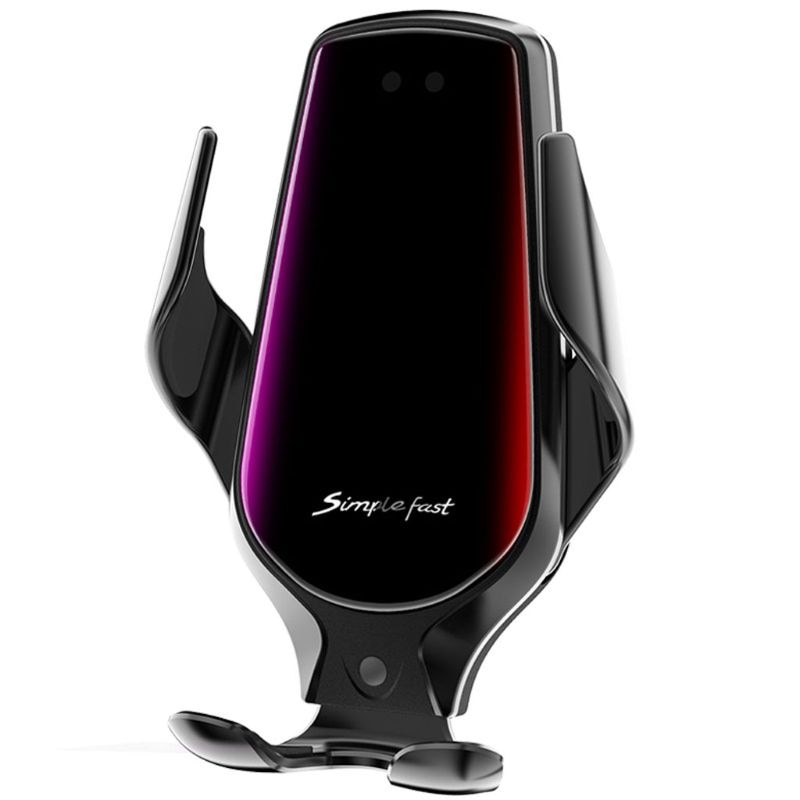 Ir Smart Sensor Auto Draadloze Oplader Automatische Spannen 10W Snelle Opladen Mount