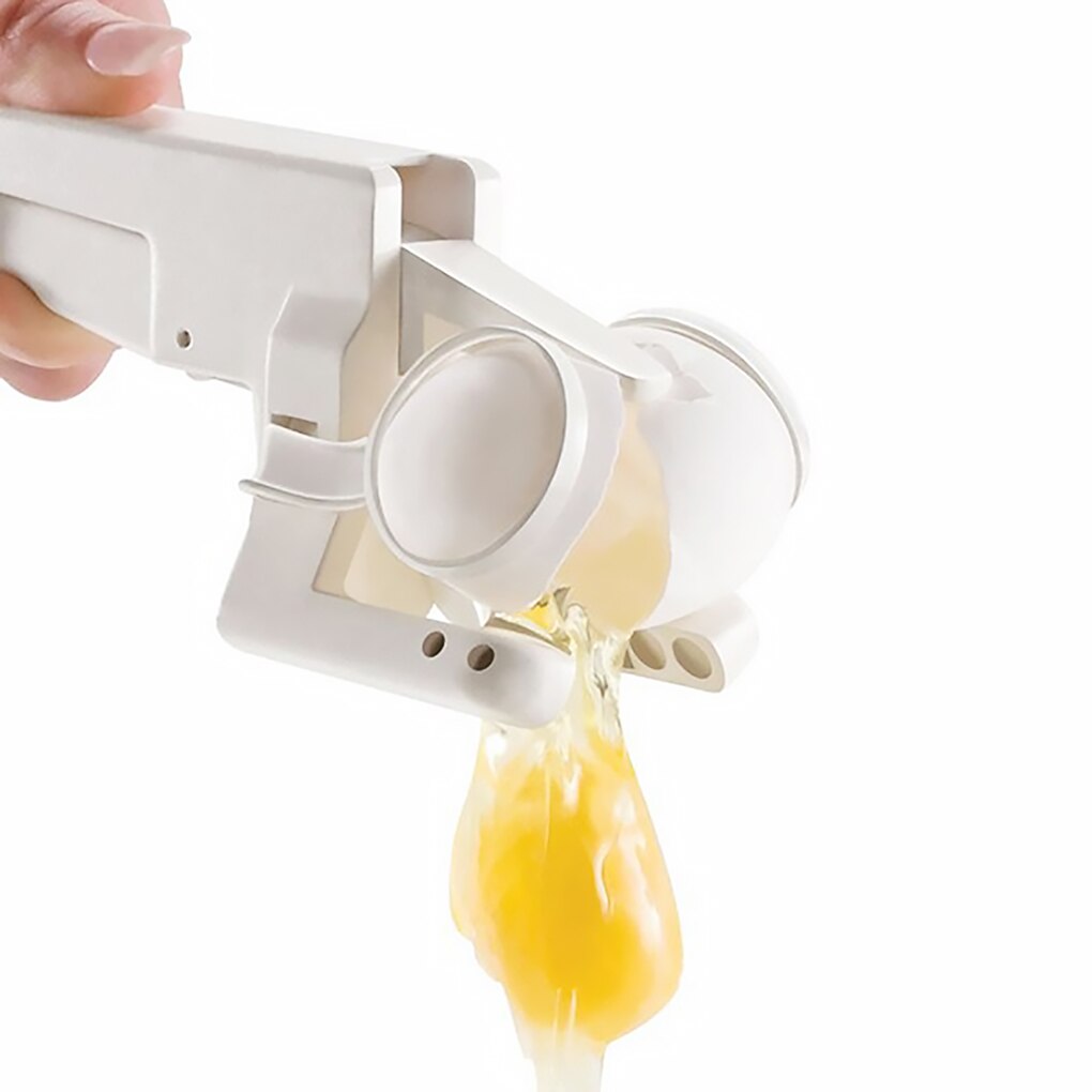 Ægkiks husholdning håndholdt æggeskal åbner køkken madlavning ægseparator køkken gadget