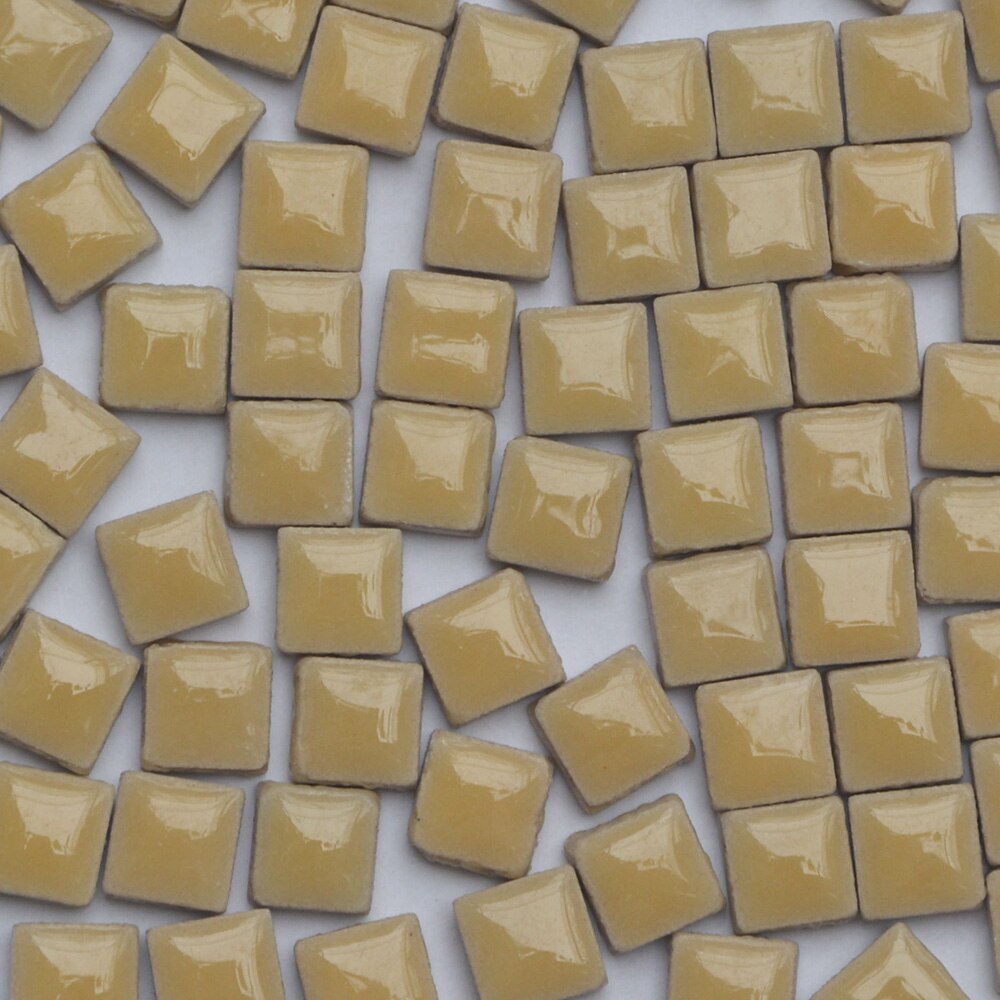 100pcs Multicolor Glass Mosaic Tile Square Ceramic Mosaic Tiles DIY Arts Crafts Making Material: 24