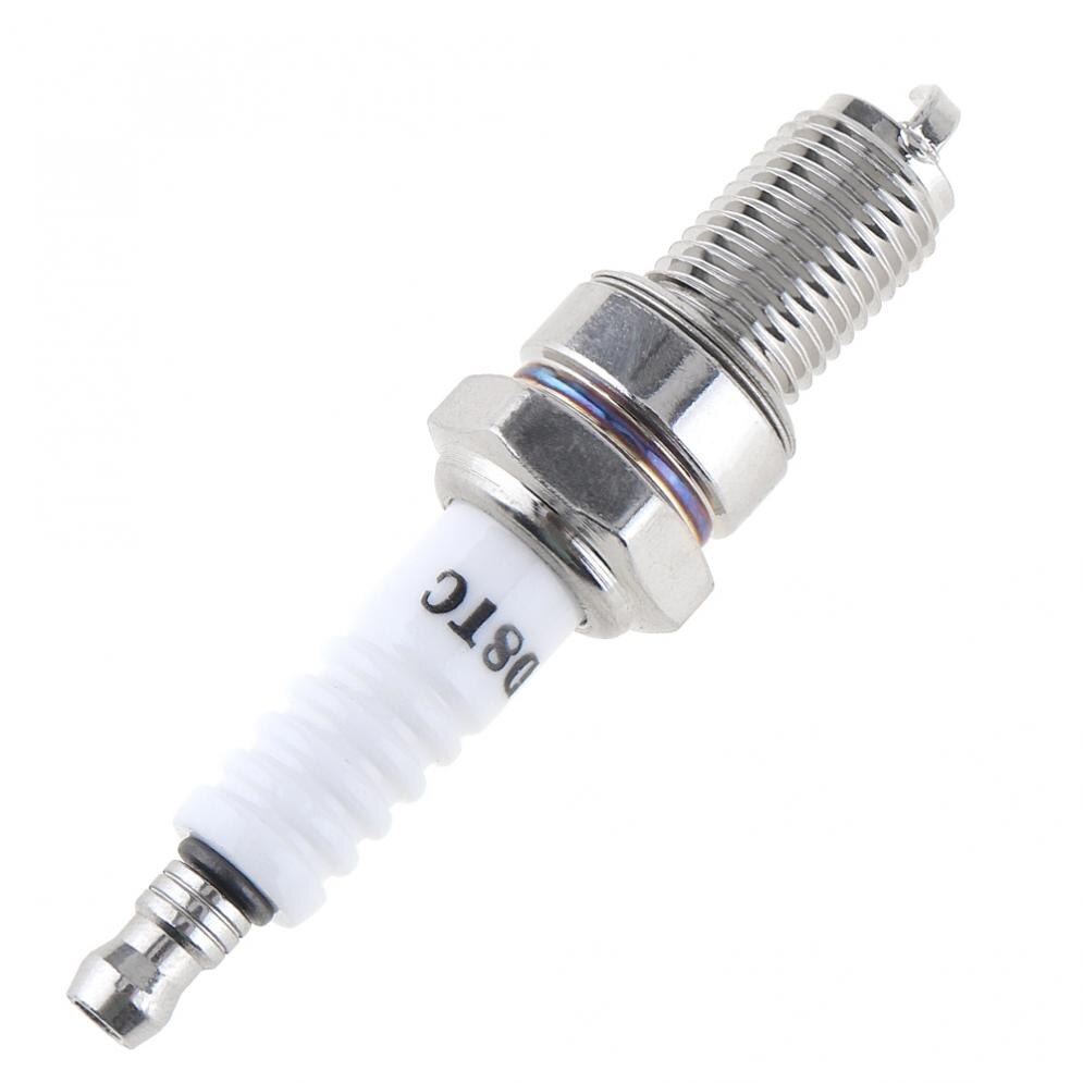 1 Pc D8TC Platinum Fire Tsui Spark Plugs 19mm Motorcycle Platinum Nozzles Spark Plugs Fit for CG 125cc 150cc 200cc 250cc