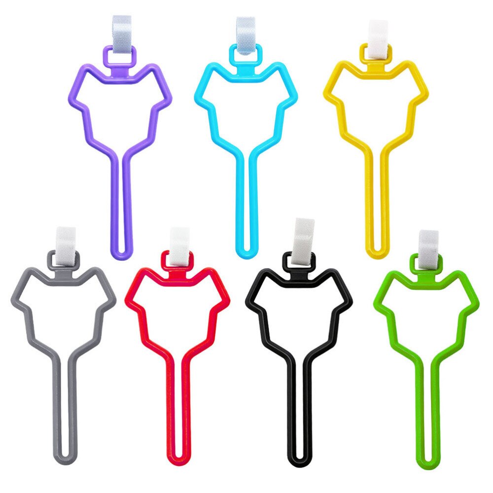 7pcs Dog Poop Bag Holder Clip Leash Poop Bag Clip Walking Dog Waste Bag Clip: 7pcs