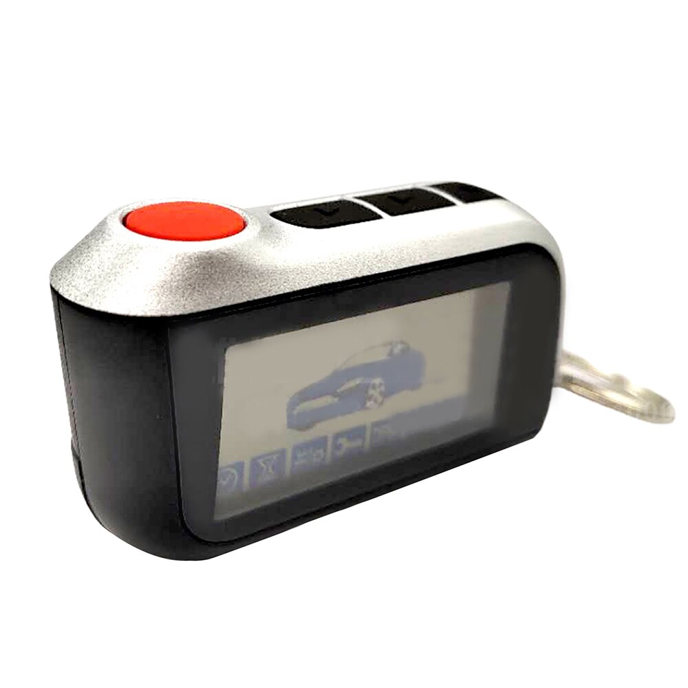 A93 Auto Vertikale LCD Fernbedienung Anti-diebstahl Auto Sicherheit System 2 Weg Alarm Keychain Regler für Russische Starline a3