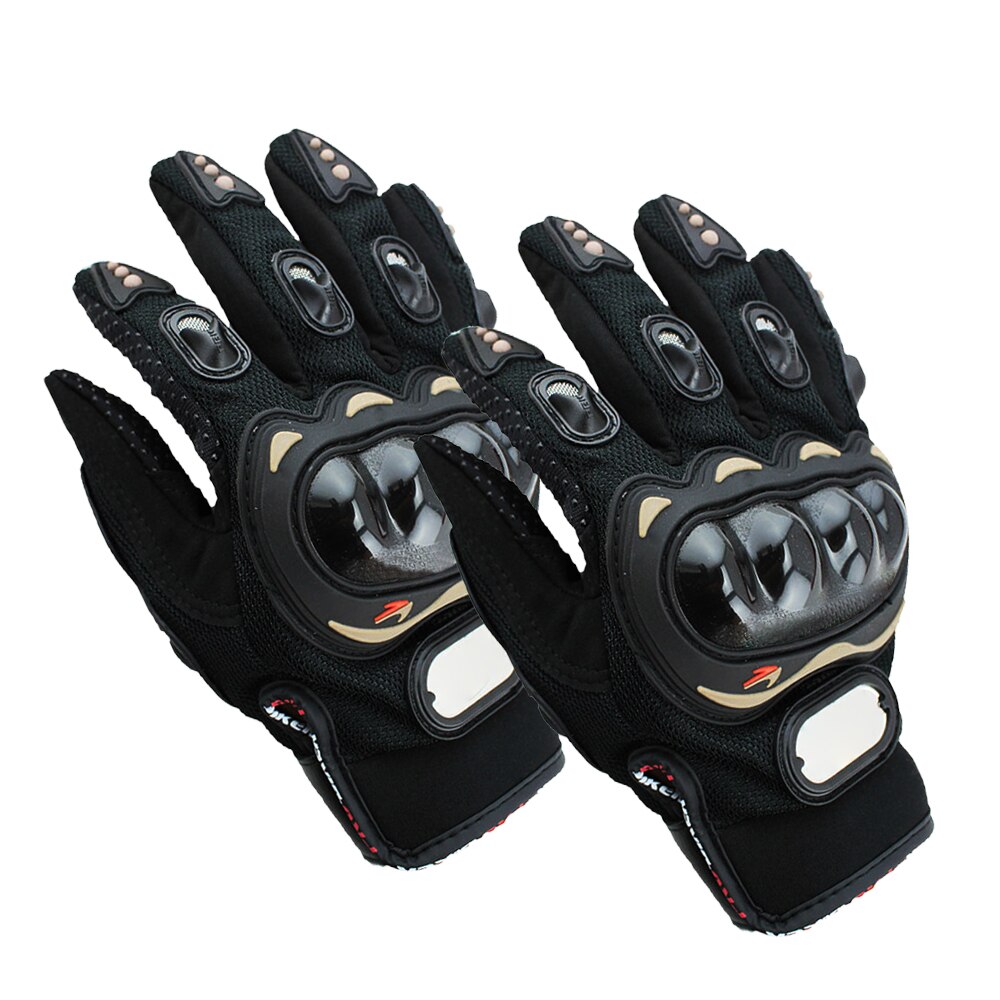 Lederen Moto Racing Carbon Fiber Handschoenen Fiets Fietsen Motorrijden Handschoen Afs 6 Motorfiets Mannen Handschoenen: L
