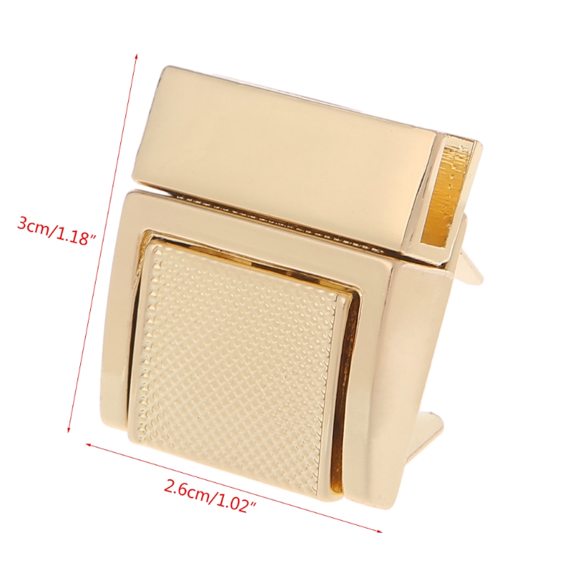 Hardware Purse Twist Lock Metal For Bag Handbag Turn Locks DIY Clasp