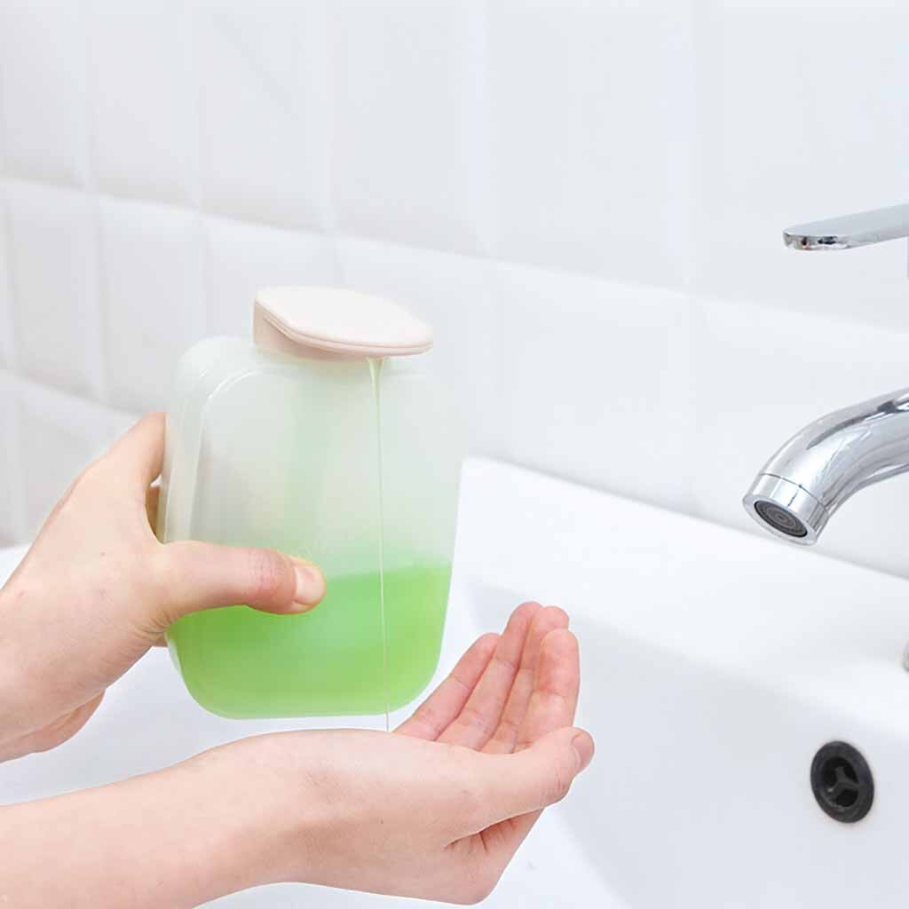 distributeur de savon mural salle de bain cuisine plat lavage liquide savon plat distributeur de lavage ventouse sous vide