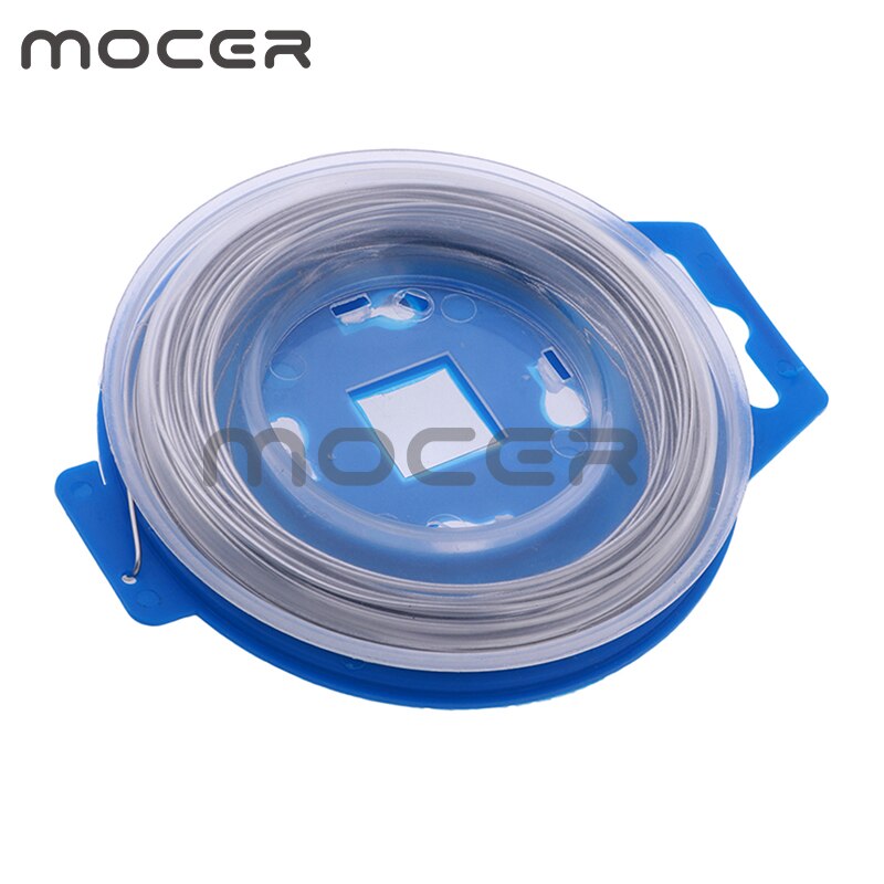 Stainless Steel Wire Rope Cable Safety Lock Locking Tie Roll Spool 25Ft