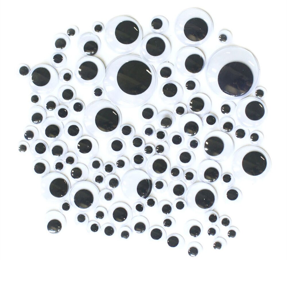 Children's Handmade DIY Materials Include Self-adhesive Googly Eyes Poms Kids Craft