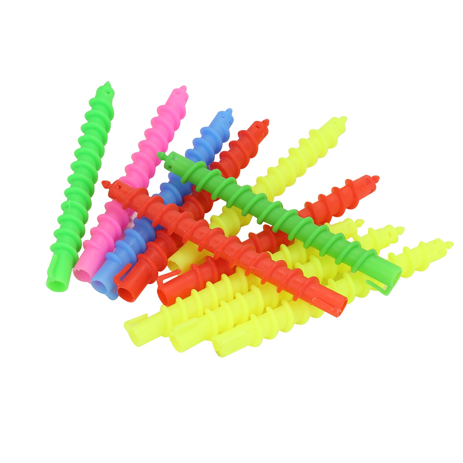 26Pcs Spiral Hair Perm Rod Spiral Rod Barber Hairdressing Hair Roller Curler Hairdressing Maker Styling Tool for Women and Girls