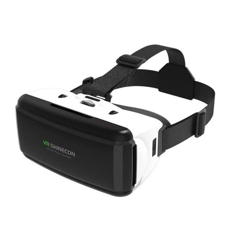 Mini VR originale realtà virtuale scatola di occhiali 3D Stereo VR -Google cartone Smartp cuffia casco per-ios-Smartphone Android, B: G