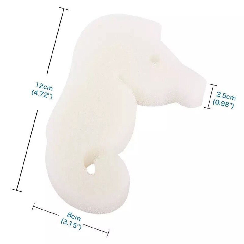 10 pz Olio di Assorbimento Schiuma di Spugna per Vasca Idromassaggio, Piscina e terme (Cavalluccio Marino)