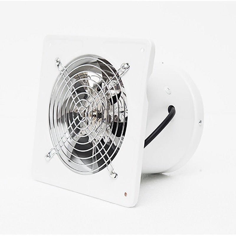220v ventilator avtrekk veggmontert 6 tommers eksosvifte lav støy hjem dårlig kjøkken garasje luftventilasjon