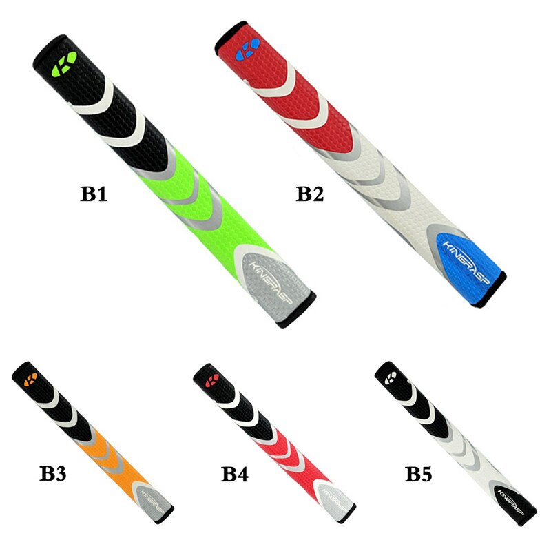 ! 9 Colors Golf Club Grip Shock-absorbing Golf Grips Rubber Golf Driver Grips Wear-resisting Golf Grips Putter